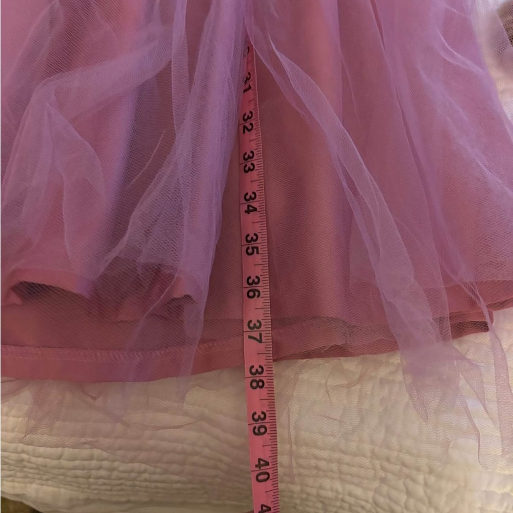 ✨Small-Laura Byrnes Black Label Bernadette Tulle strapless dusty rose Price FIRM - Picture 9 of 9